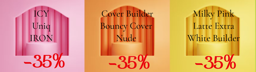Builder Gel - Flash Sale gültig solange der vorrat reicht