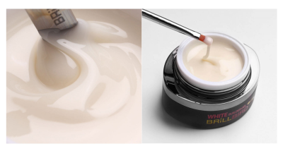 BrillBird - Latte Gel - Milchig Weiss 15ml