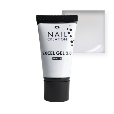Nail Creation - Excel gel 2.0 White 30ml