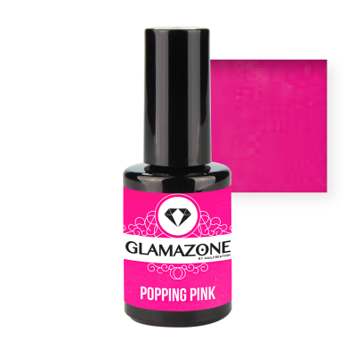 Nail Creation - Glamazone Shellac - Popping Pink - 15ml