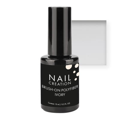 Brush-On PolyFiber Gel – Elfenbein 15ml