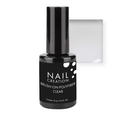 Brush-On PolyFiber Gel – Clear 15ml